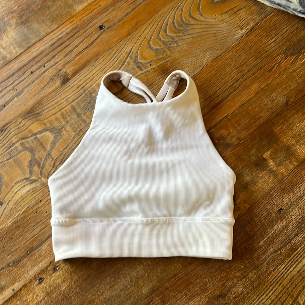 lululemon Energy High-Neck Longline Ribbed Bra